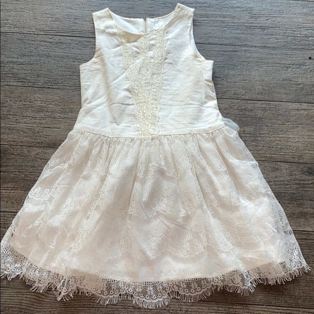 Camilla off white short dress